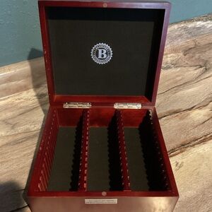 45 Slot Bradford Authenticated Empty Coin Holder Box